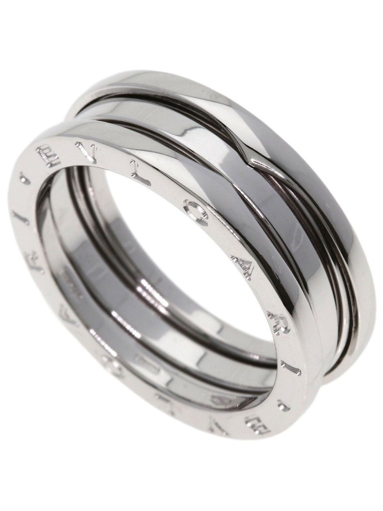 Bvlgari B-Zero One Band 61 Ring 18k White Gold
